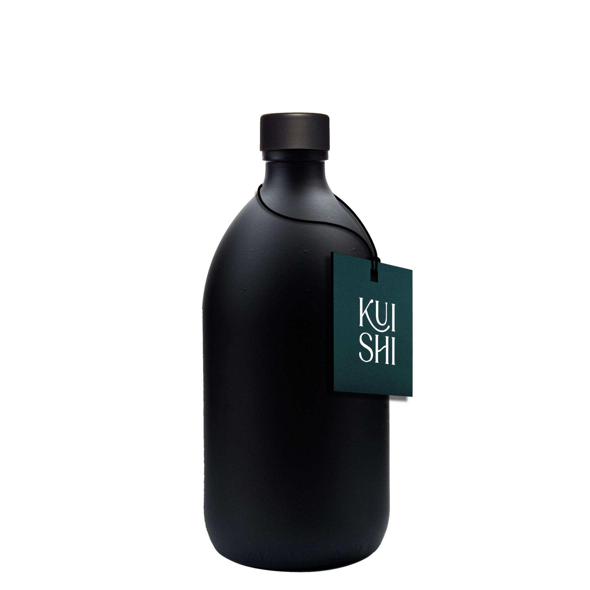 Black Glass Storage Bottle and Cap - REGN