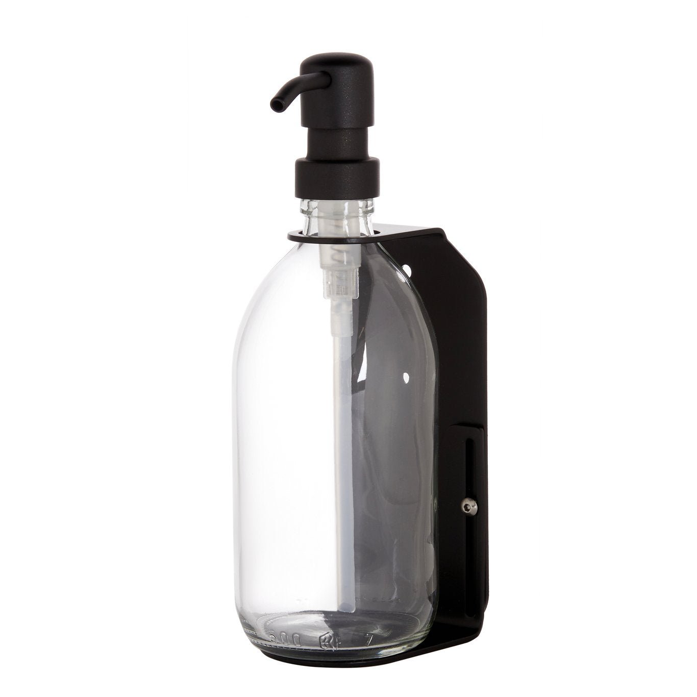 Black Single Wall Mounted Soap Dispenser - REGN