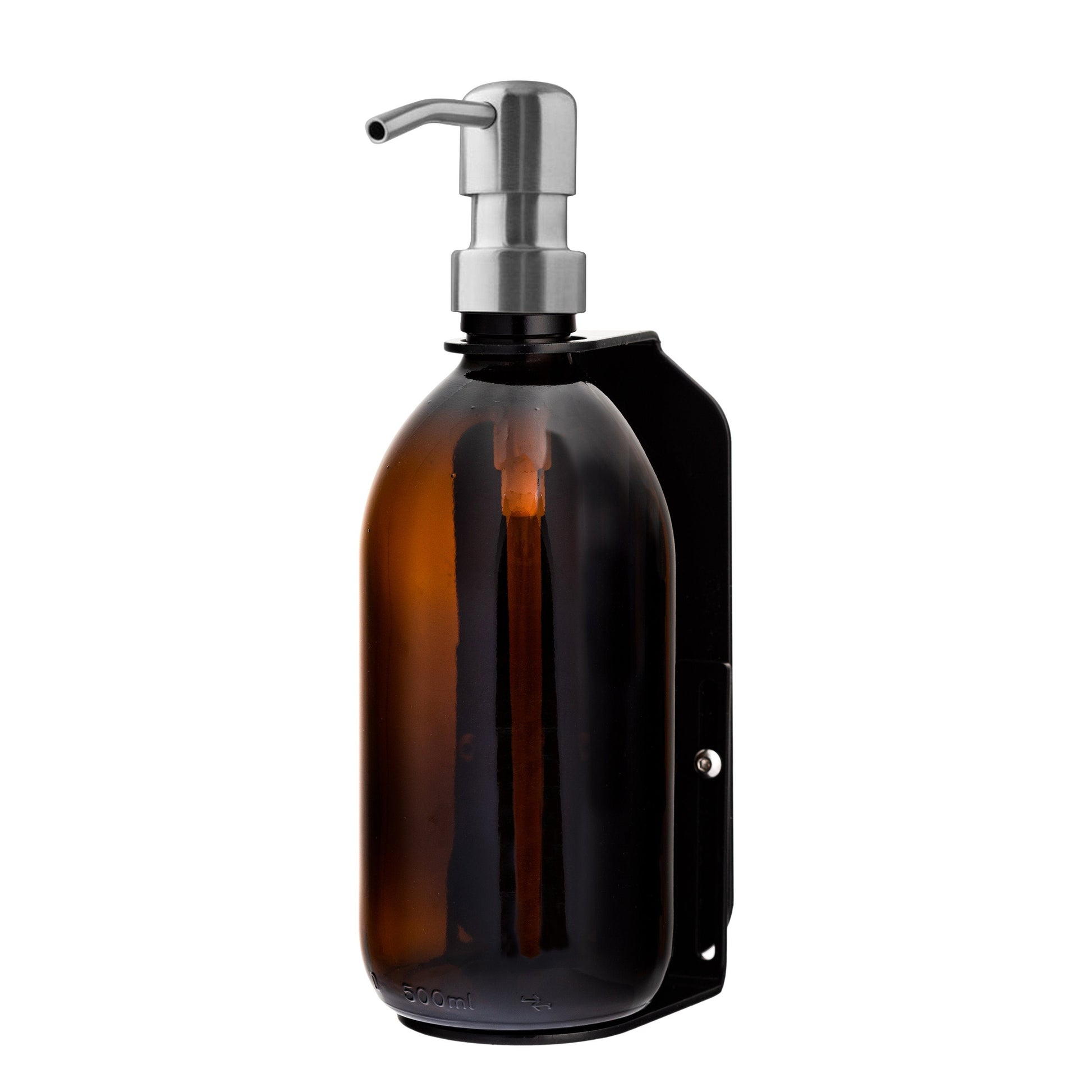 Black Single Wall Mounted Soap Dispenser - REGN