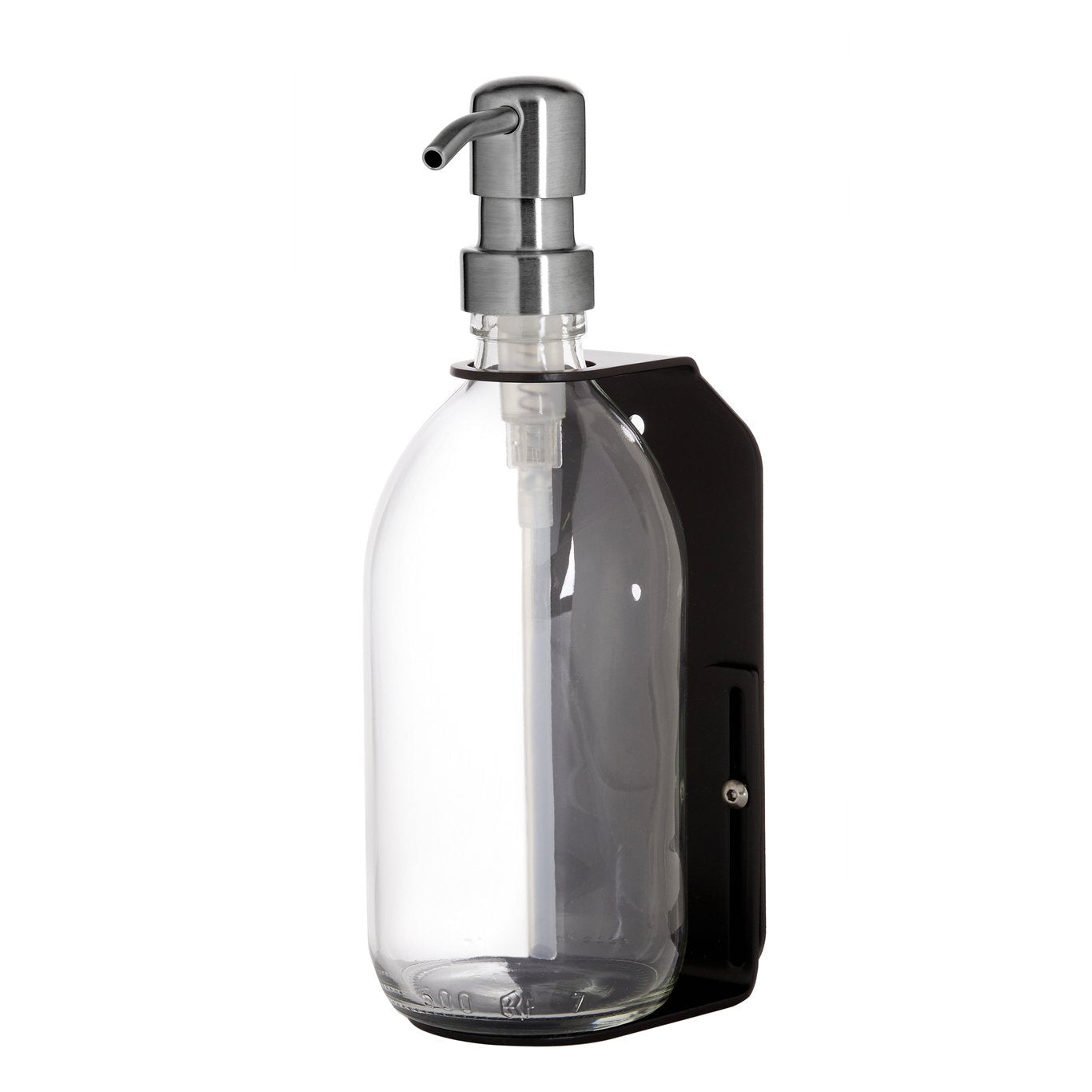Black Single Wall Mounted Soap Dispenser - REGN