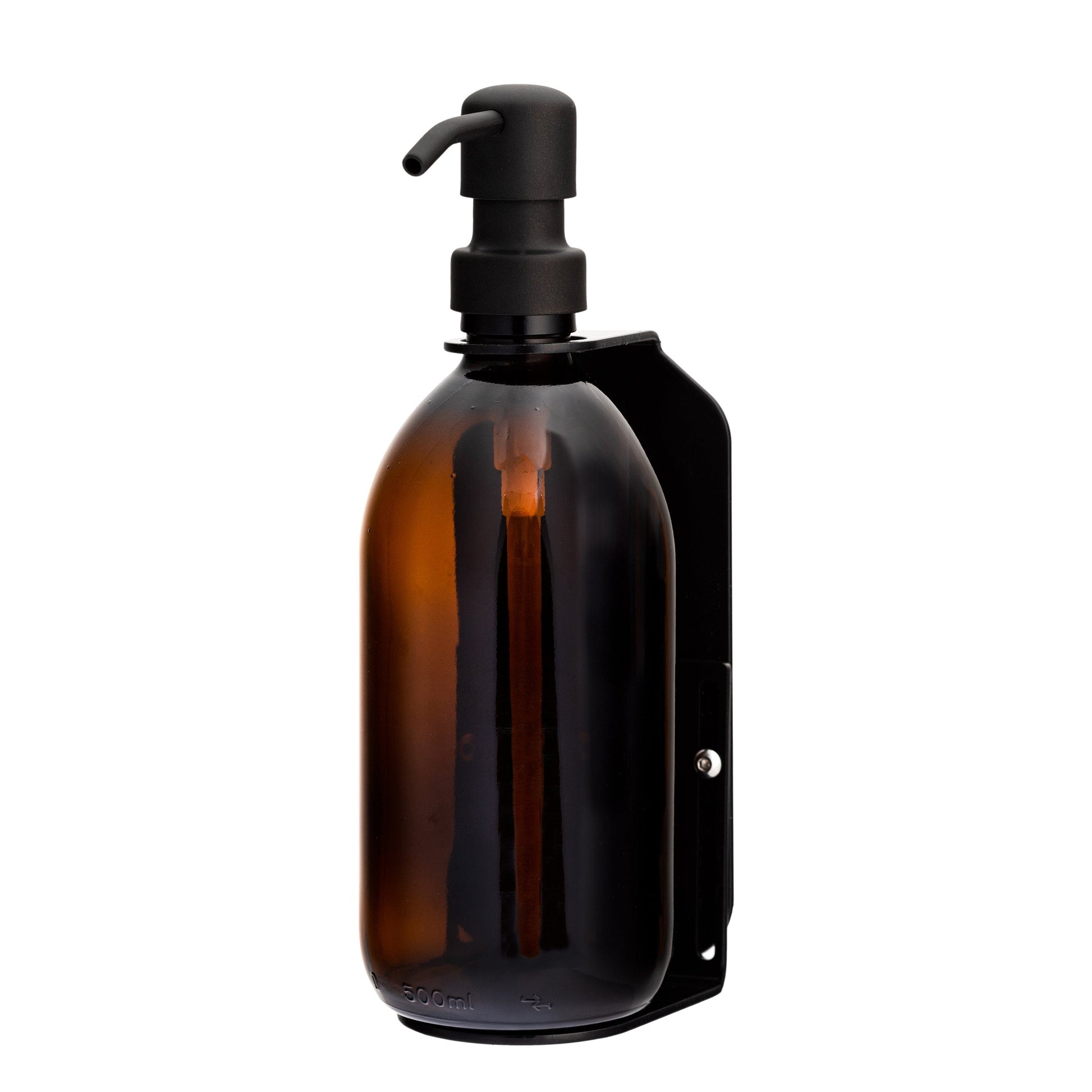 Black Single Wall Mounted Soap Dispenser - REGN