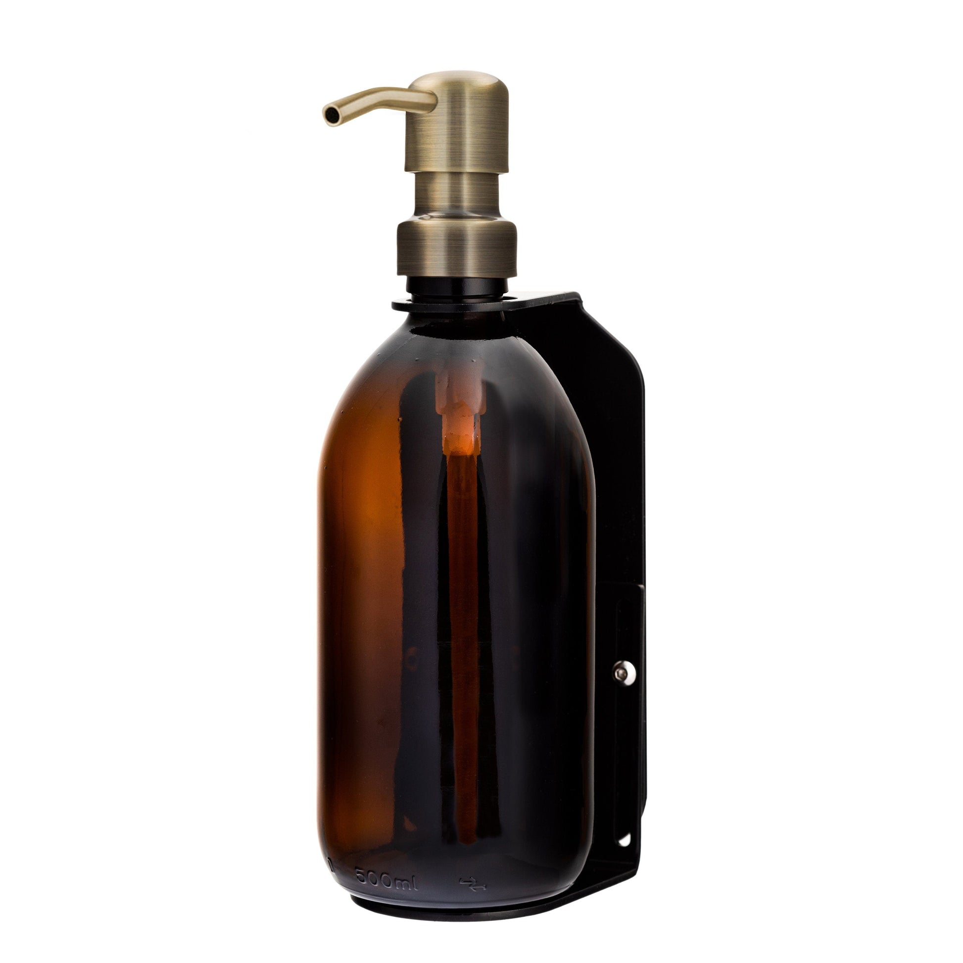 Black Single Wall Mounted Soap Dispenser - REGN