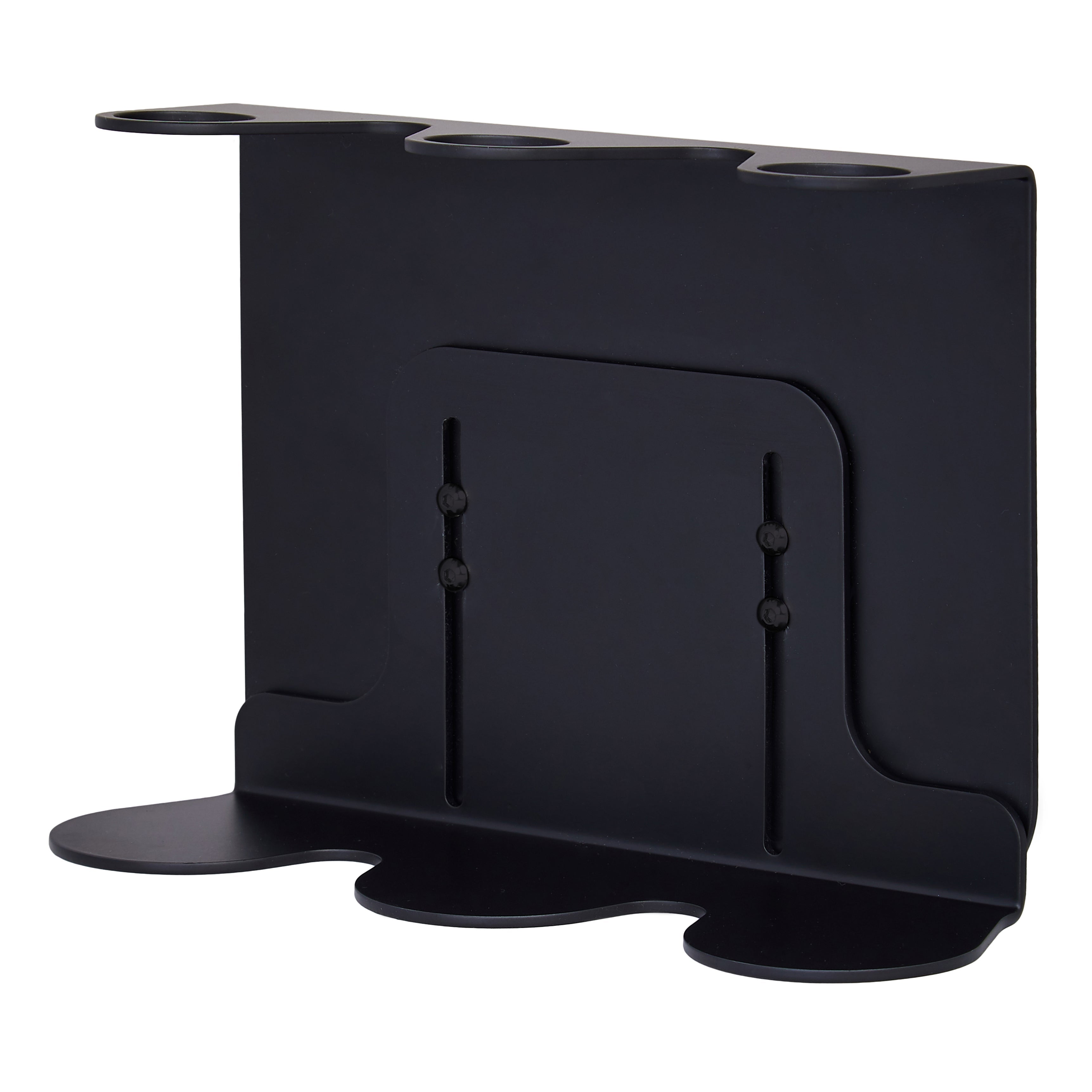 Black Triple Wall Mounted Soap Dispenser - REGN