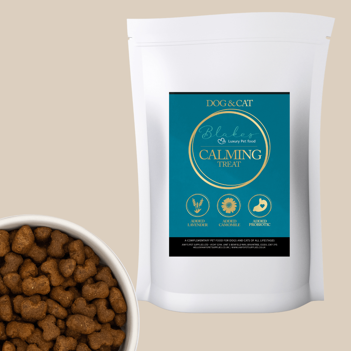 Blakes Calming Treats For Dogs & Cats - Grain Free - 70g - REGN