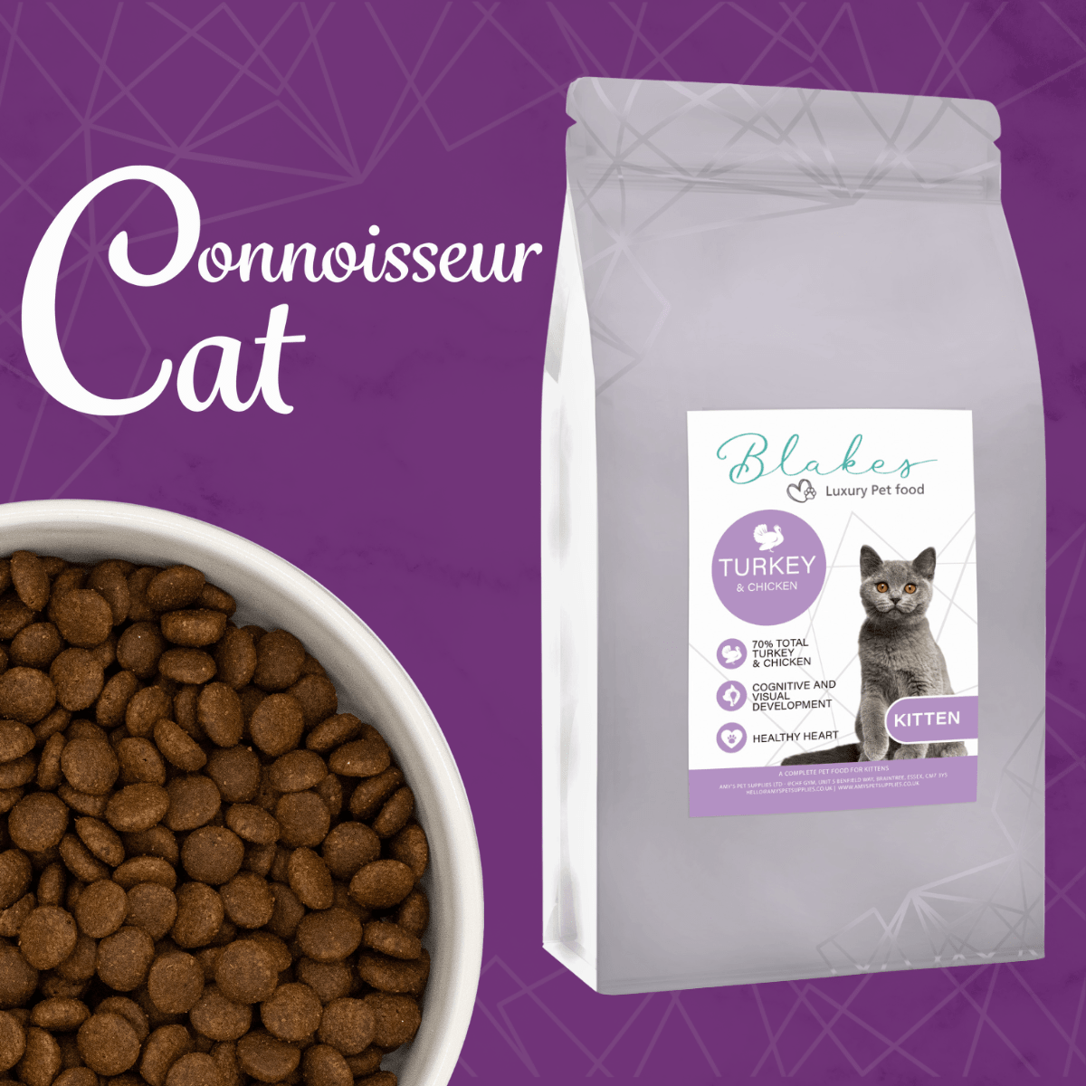 Blakes - Kitten Food - Connoisseur Cat - REGN