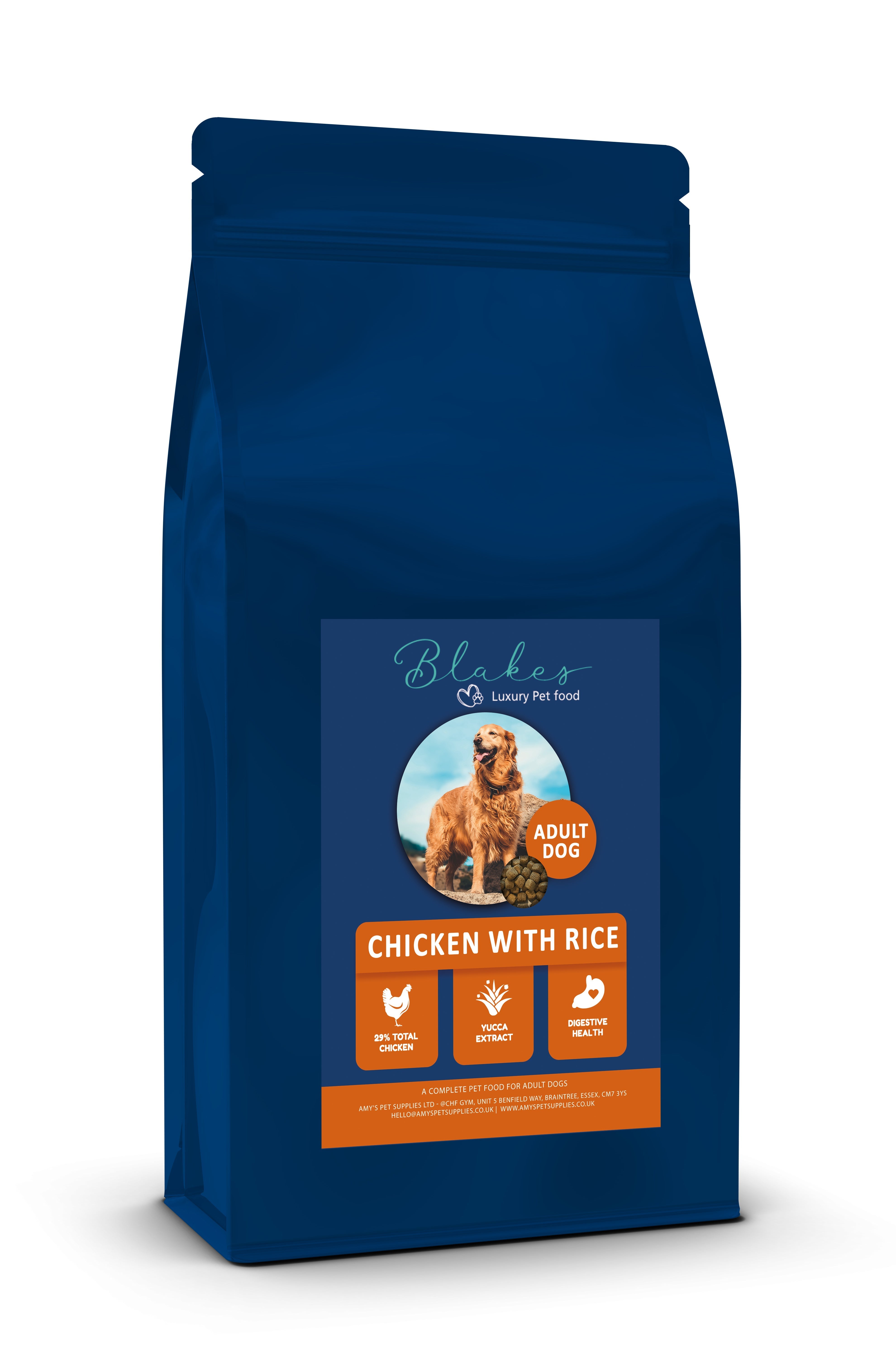 Blakes - Large Breed - Super Premium - Chicken with Rice 10Kg - REGN