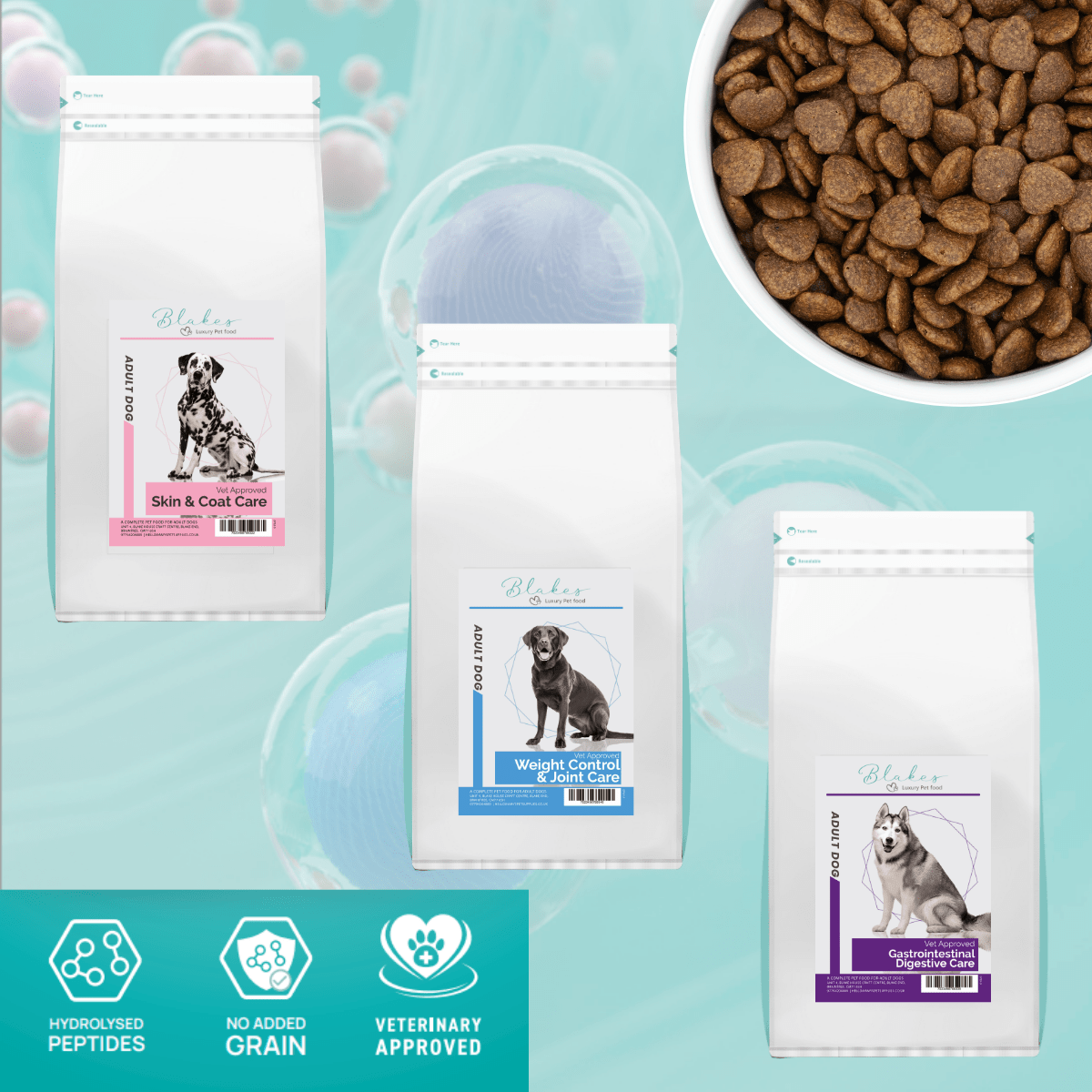 Blake’s Luxury Pet Food – Peptide+ Hydrolysed Dog Food Range - REGN
