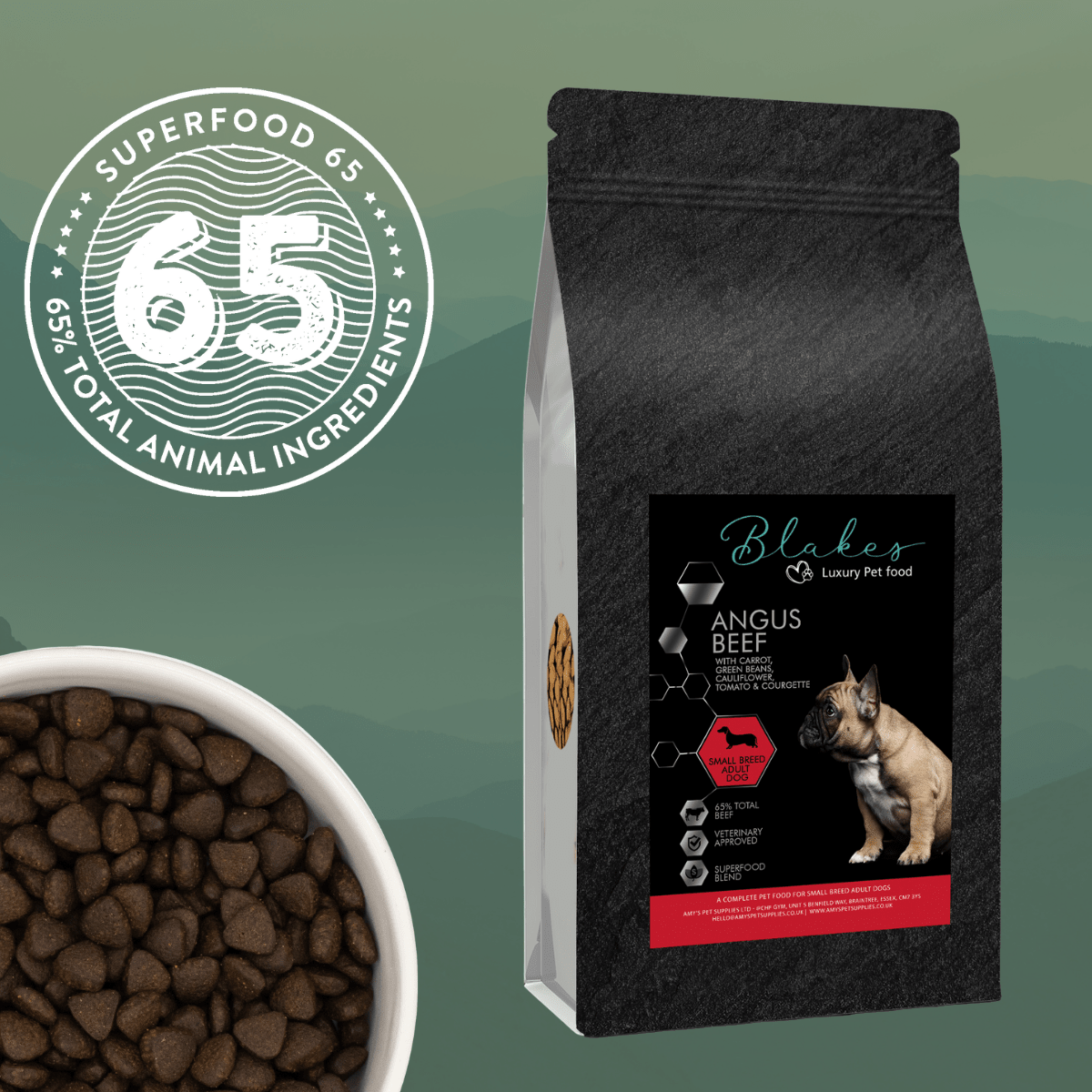 Blakes - Small Breed - Superfood Complete Dog food - REGN