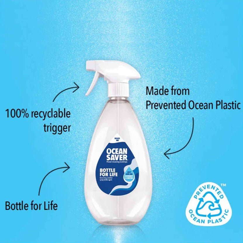 Bottle For Life – Prevented Ocean Plastic Spray Bottle 750ml - REGN