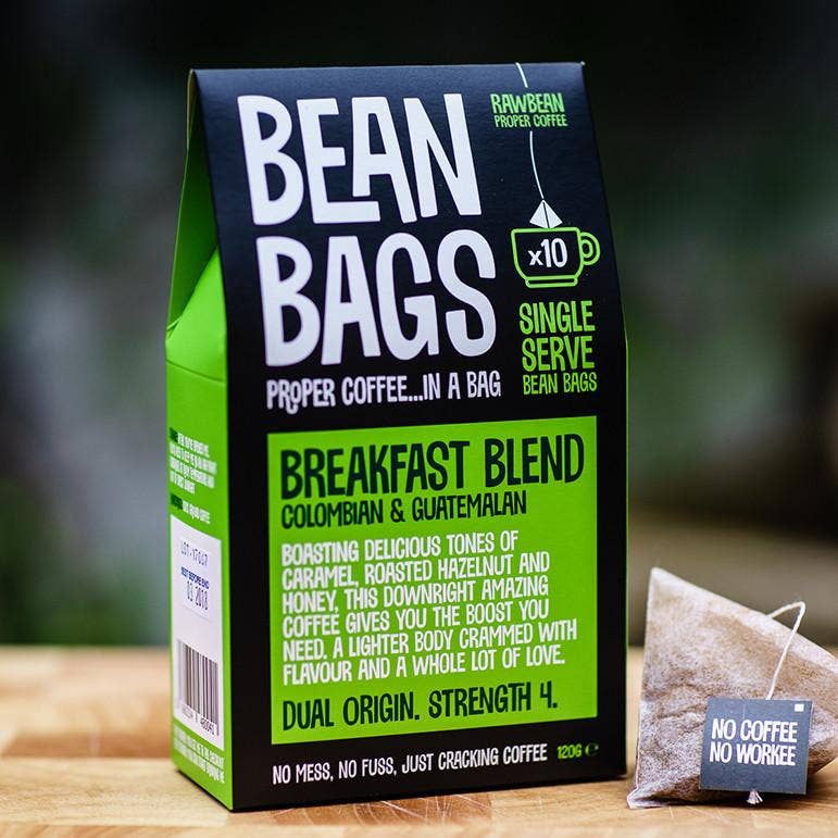 Breakfast Blend Coffee Bean Bags x10 - REGN