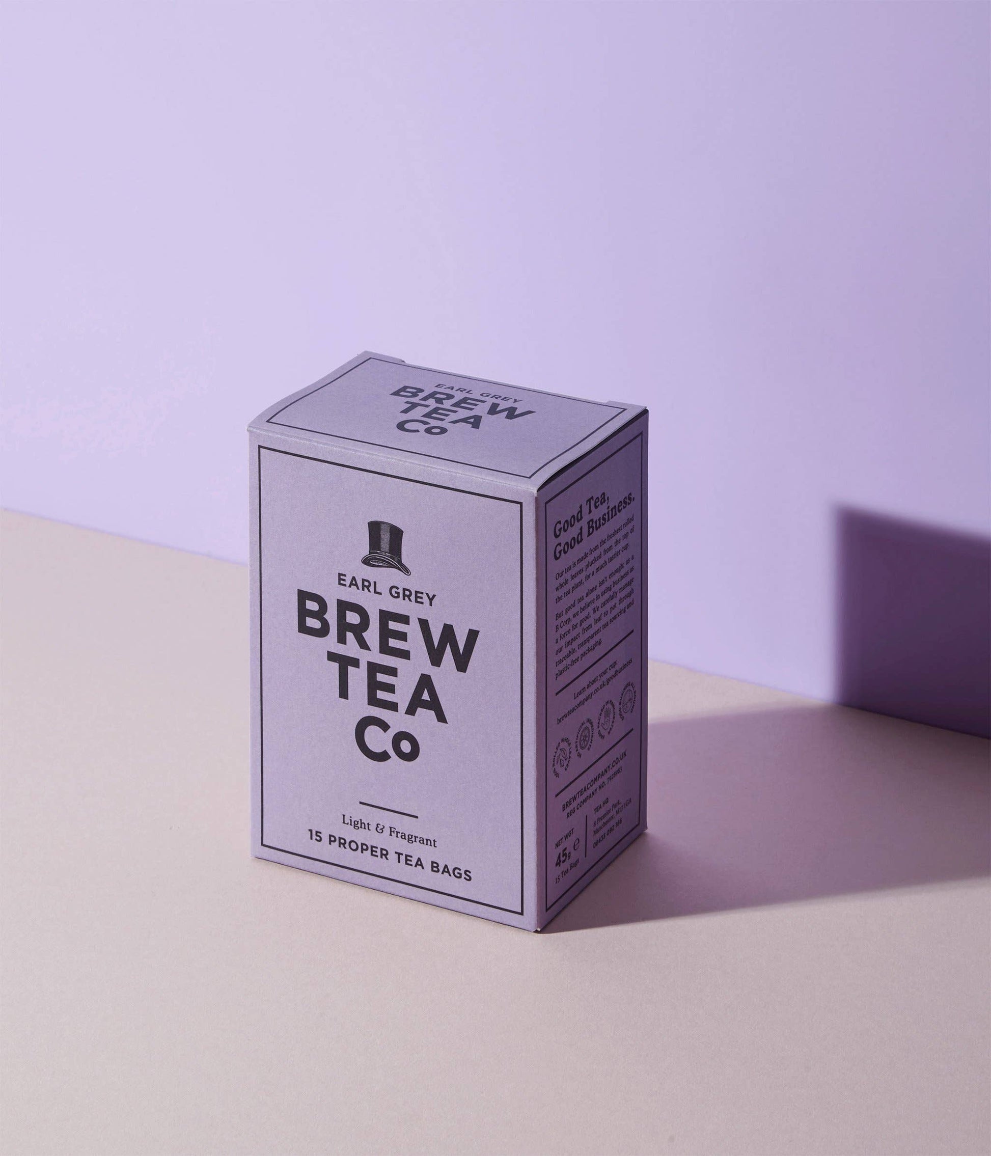 Brew Tea Earl Grey Proper Teabags 15 Pack x6 - REGN