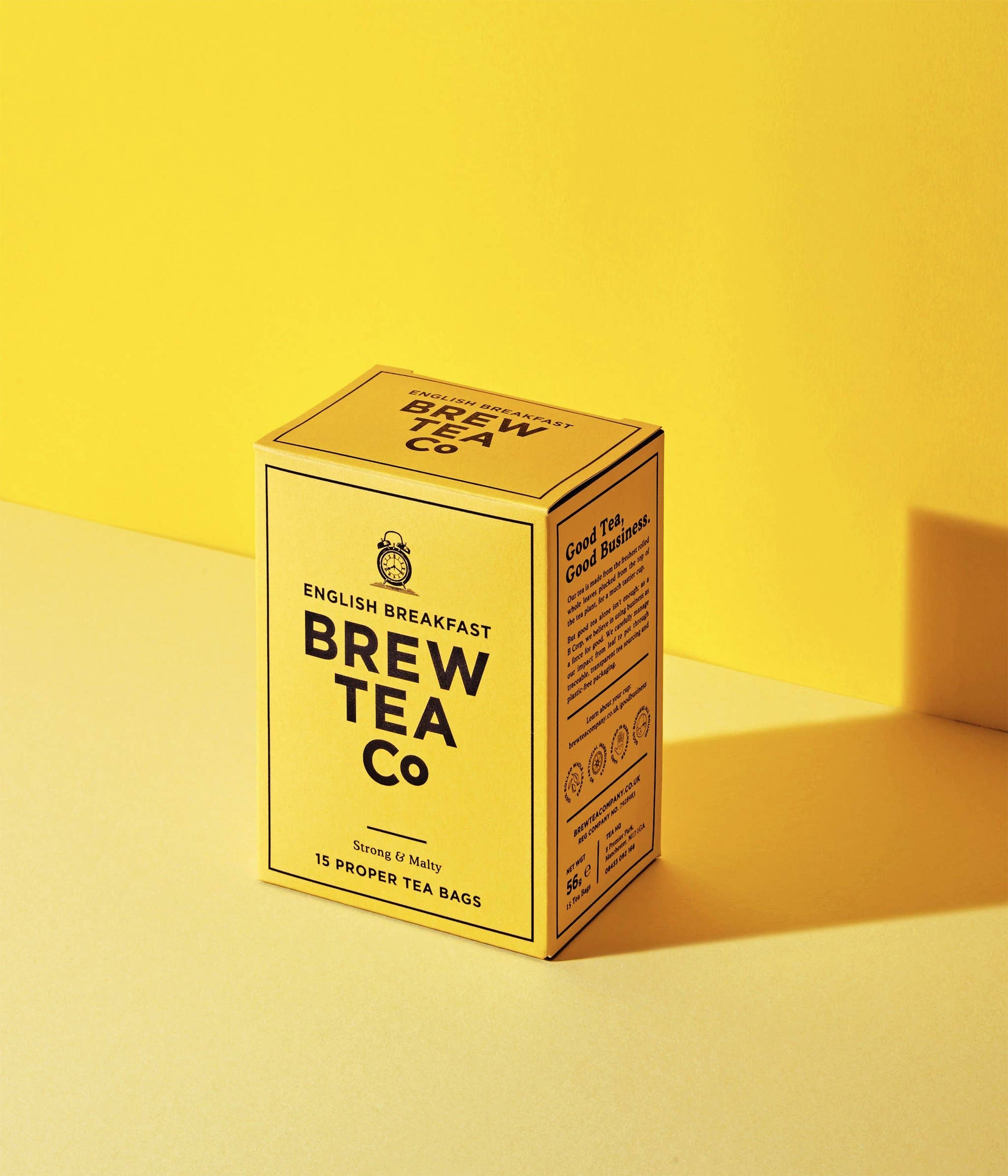 Brew Tea English Breakfast Proper Teabags 15 Pack x6 - REGN