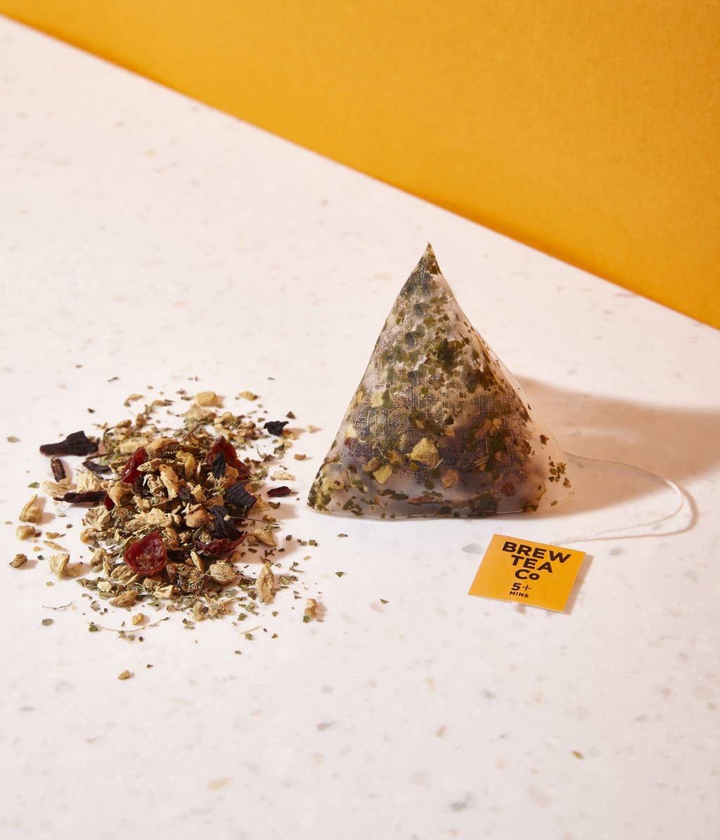 Brew Tea Lemon & Ginger Proper Teabags (15 Teabags) - REGN