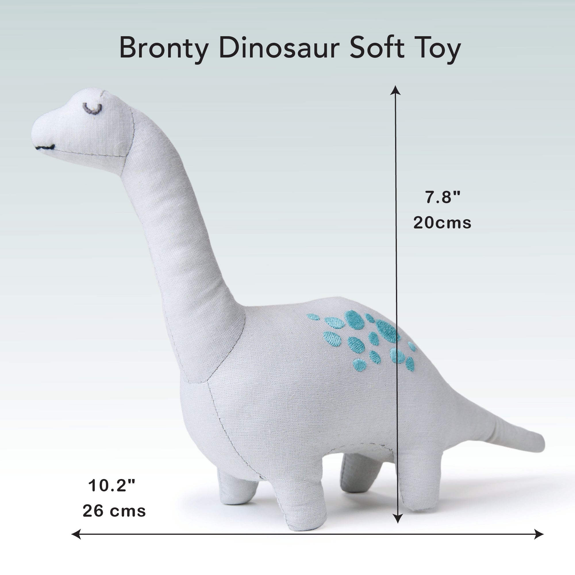 Bronty Linen Dinosaur Toy - REGN