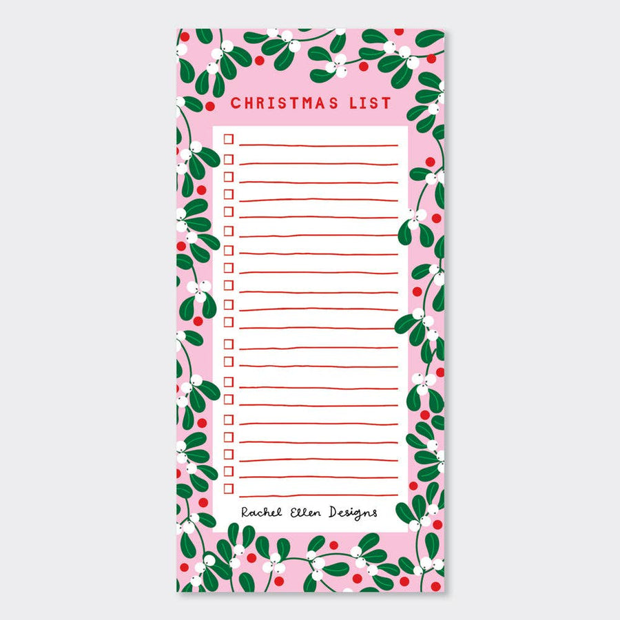 Christmas List Pad – 60 Tear-Off Pages
