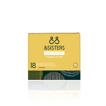 Naked Tampons® | Light (18 pack) | Plastic-free | Vegan
