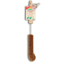 LoofCo Water Bottle Brush – Natural Coconut Coir Fibre with Rubberwood Handle