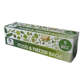 Eco Green Living Freezer & Food Bags – 2L