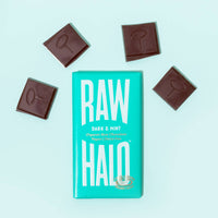 Organic Vegan Dark Chocolate with Mint 35g