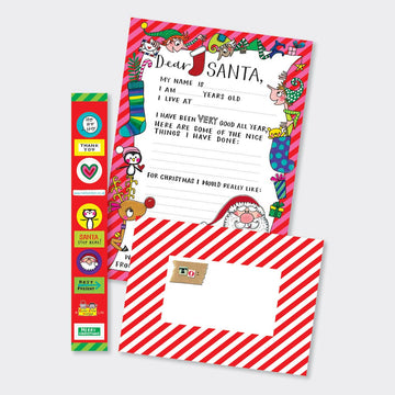 Letter to Santa Writing Set – Santa & Friends