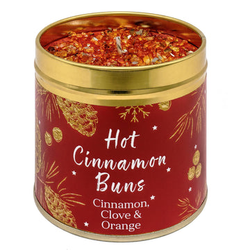 Christmas Elegance Candle – Hot Cinnamon Buns with Cinnamon, Clove & Orange