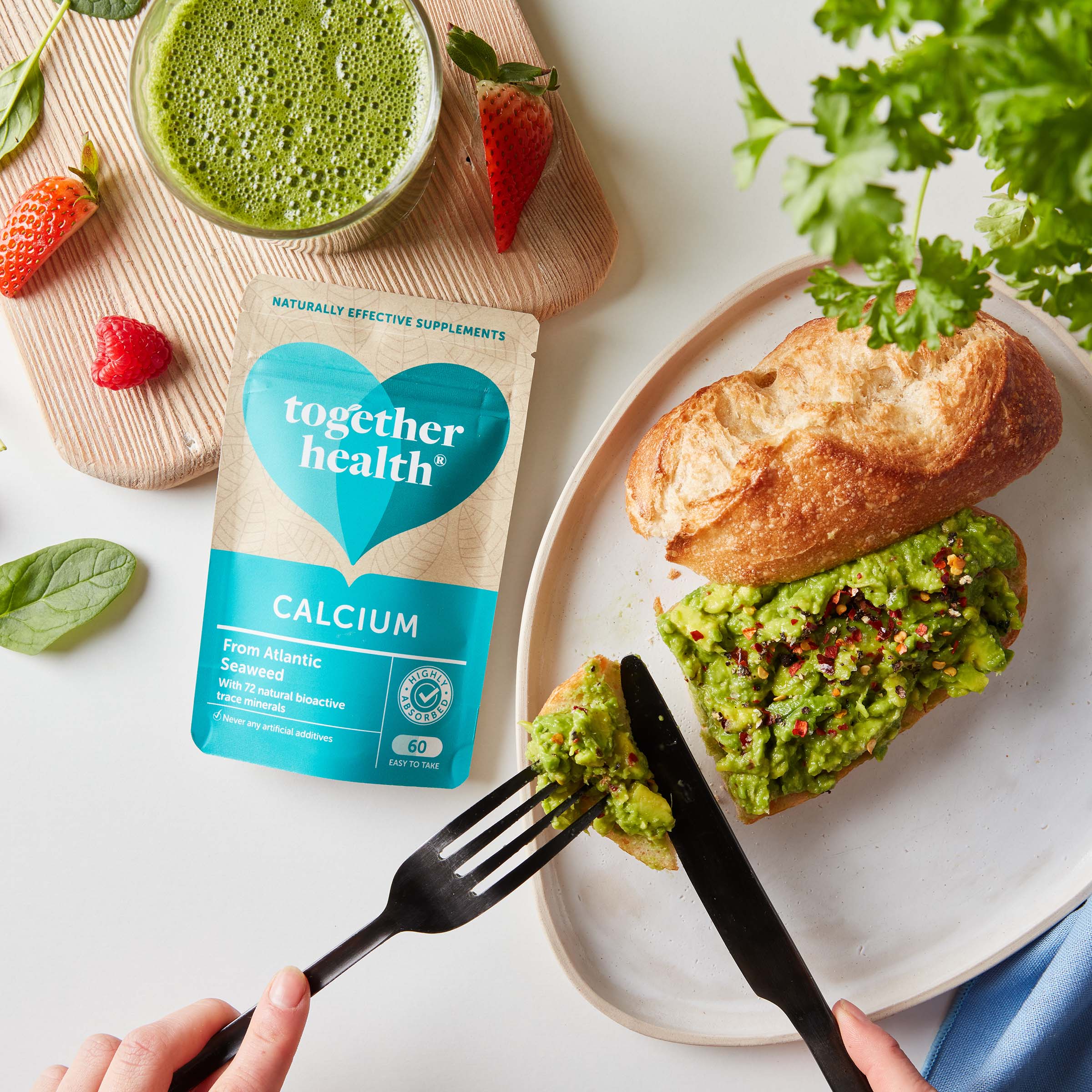 Calcium – Vegan Calcium Supplement – 60 Capsules - REGN