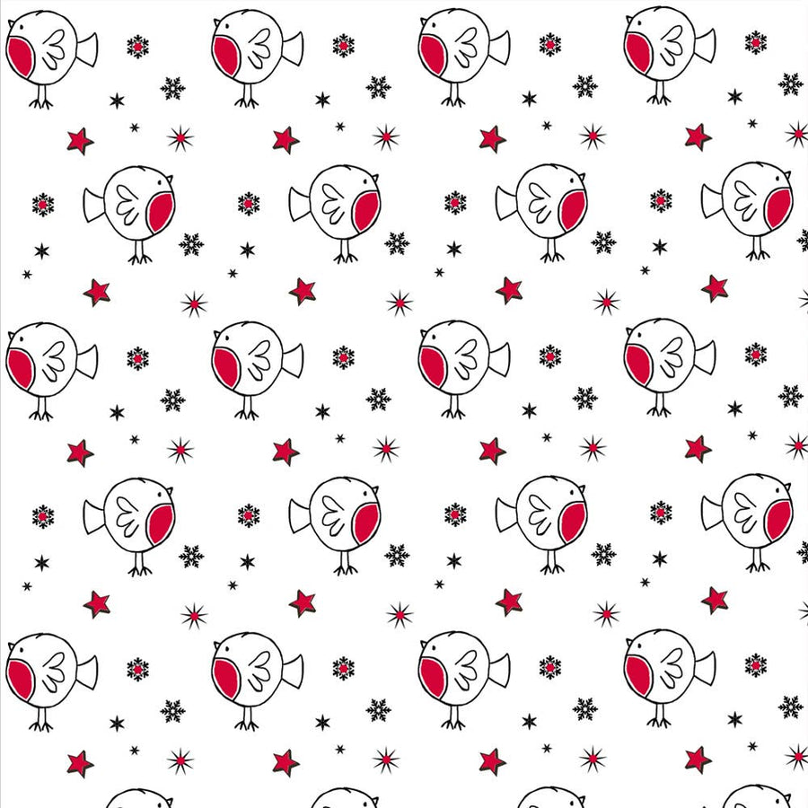 Christmas Ho Ho Wrapping Paper – Eco-Friendly FSC™ Recyclable Kraft  - Single Sheet