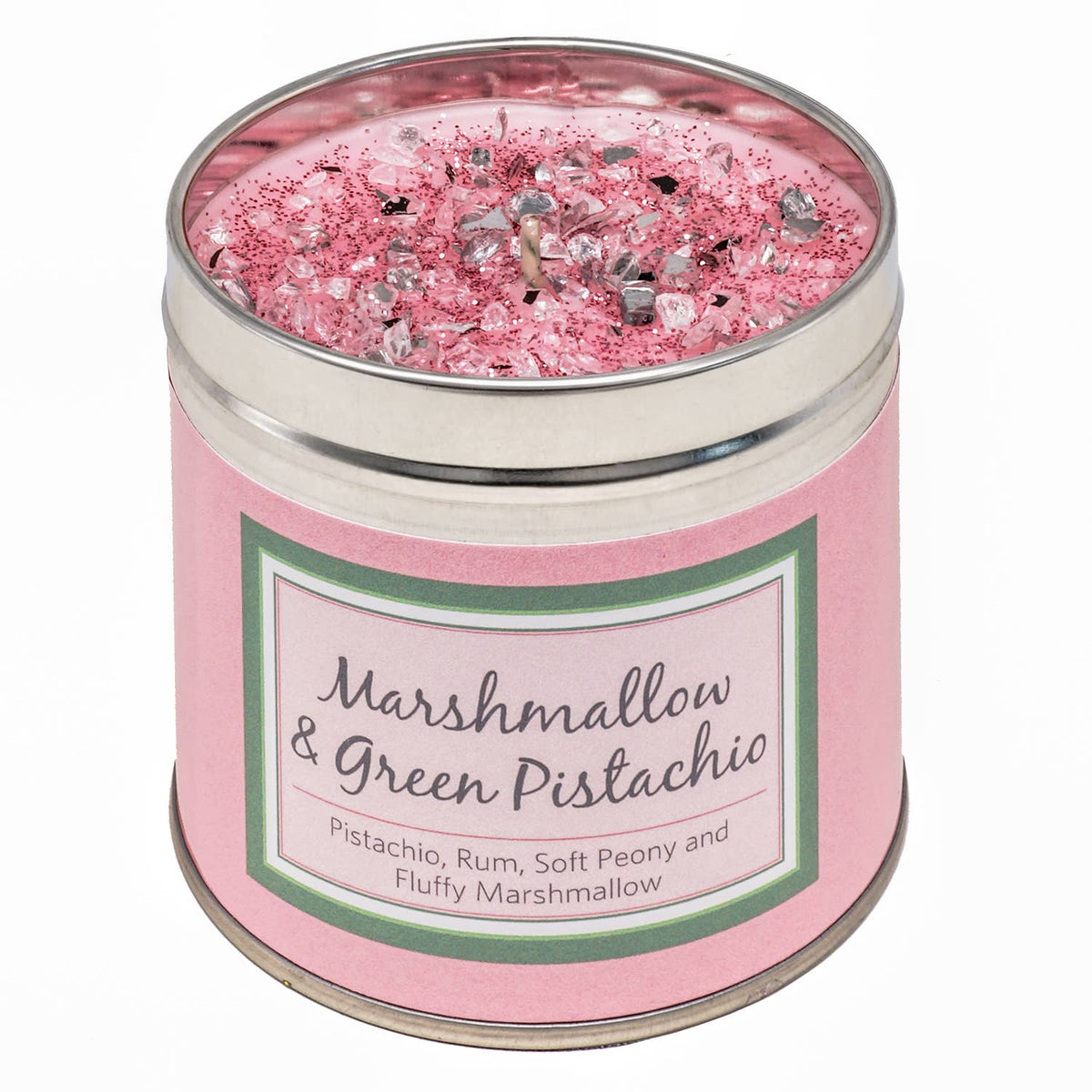 Seriously Scented Marshmallow & Green Pistachio Candle | 50 Hour Burn