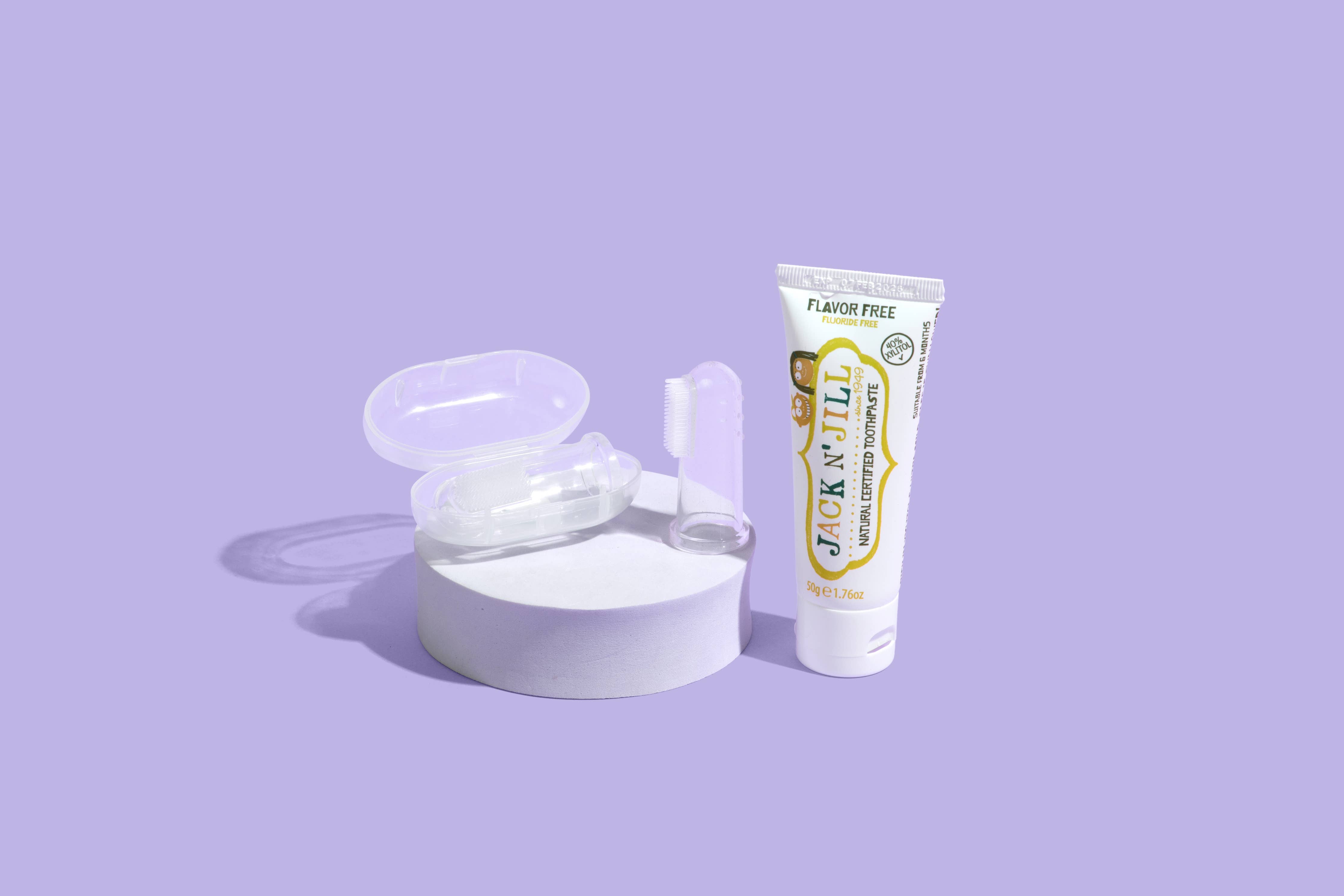 Jack N’ Jill Natural Flavour Free Toothpaste for Babies & Kids – 50g