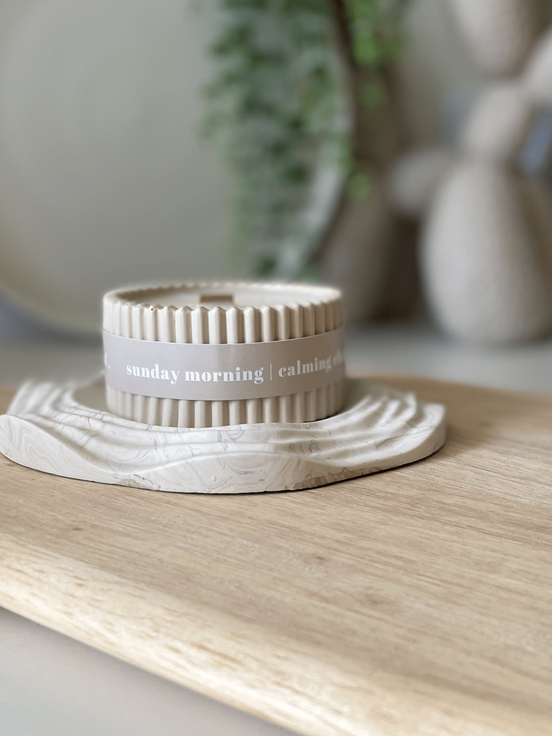 Chamomile Luxury Soy Candle – Relaxing Scandi - Inspired Fragrance - REGN