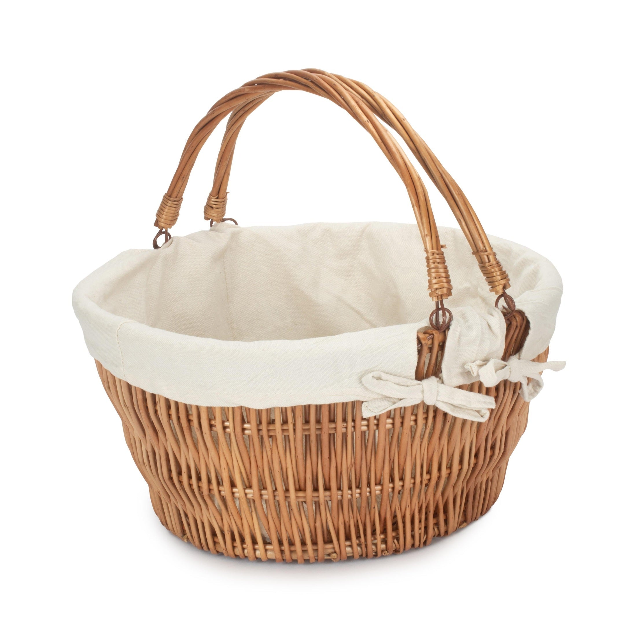 Chatsworth Market Shopper Basket with White Lining - REGN