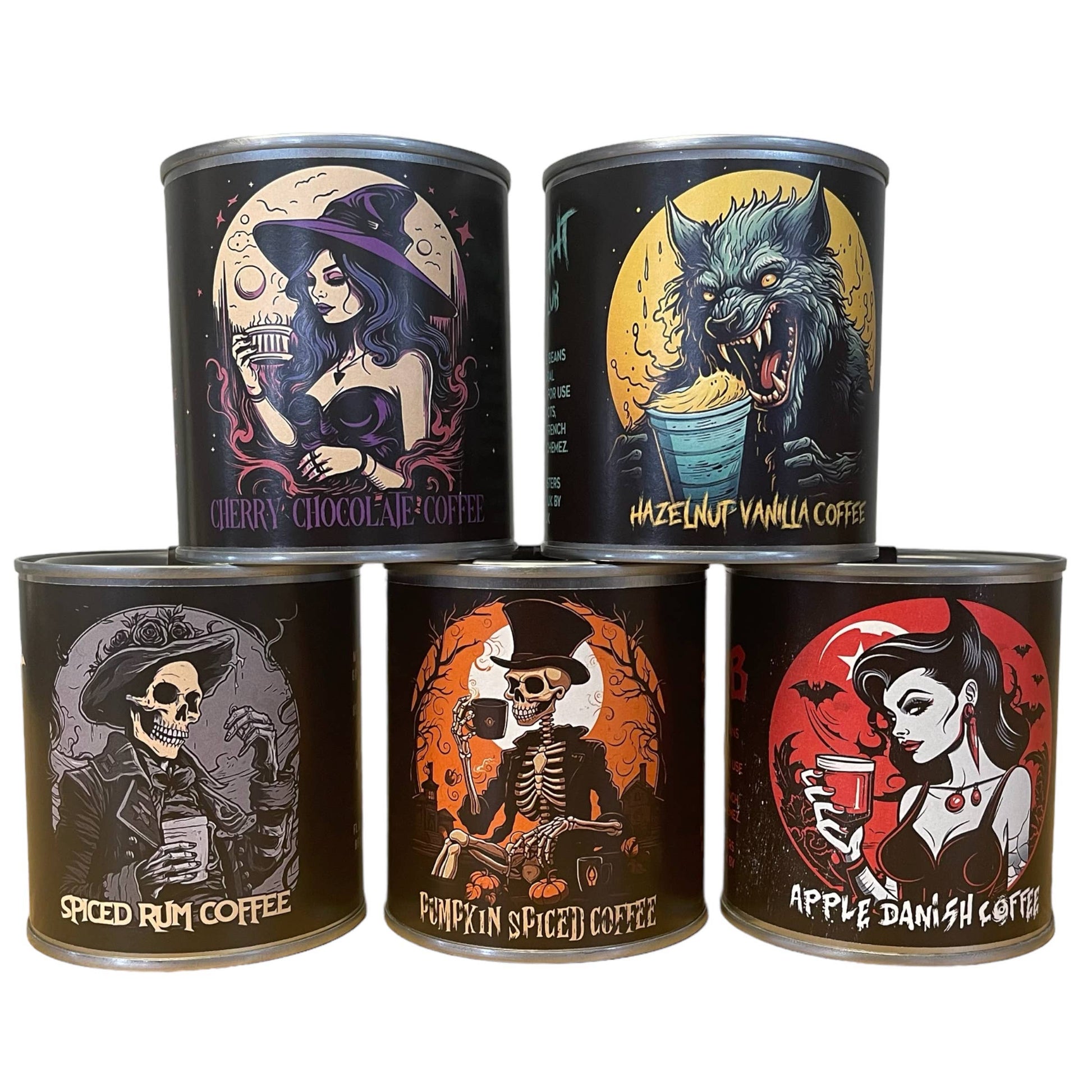 Cherry Chocolate Flavour Ground Coffee – Cafe Tarot 100ml Tin - REGN