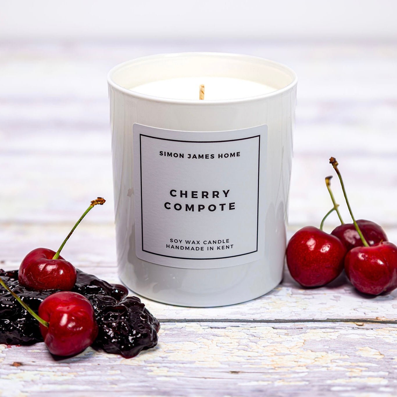 Cherry Compote Candle - Luxury Soy Wax - REGN
