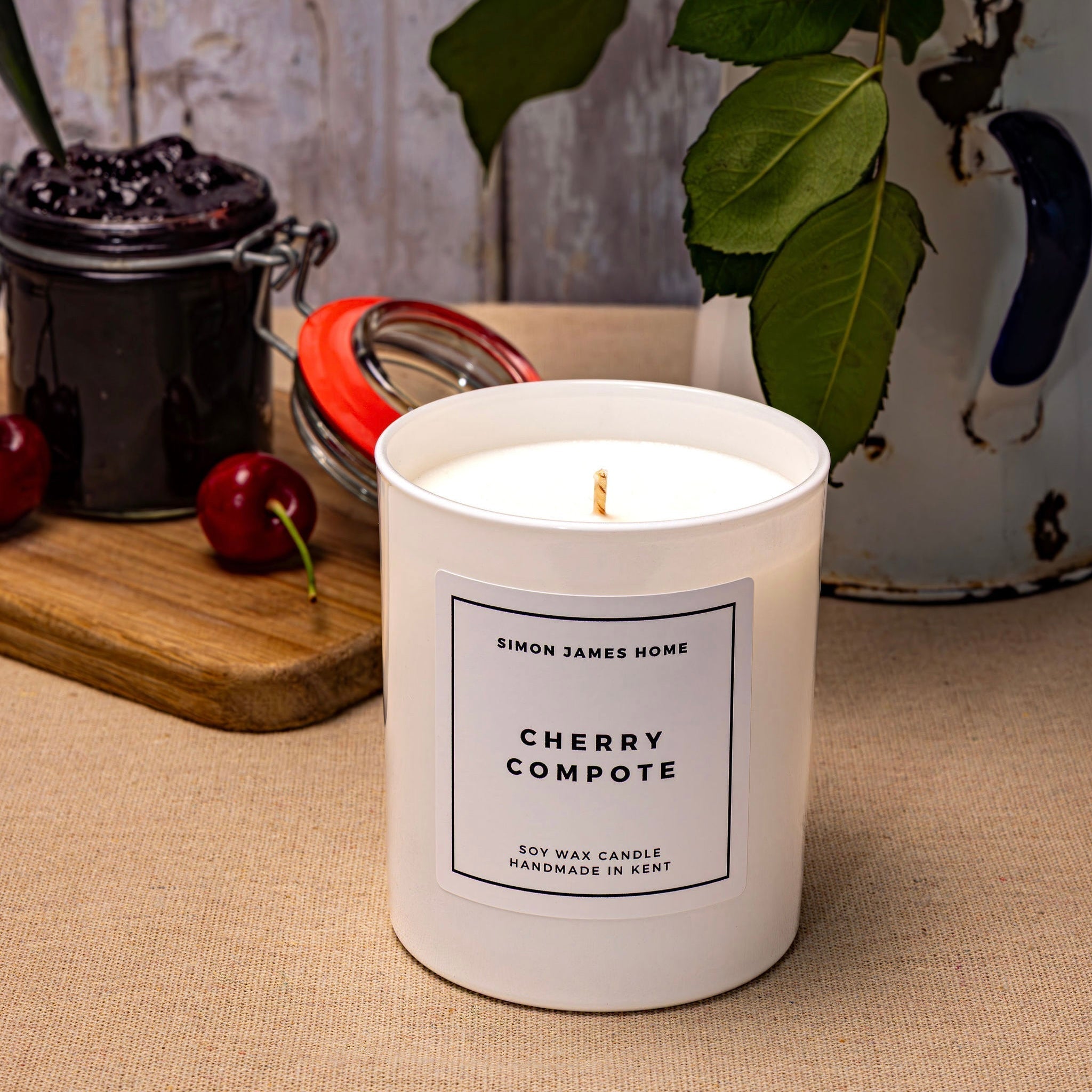 Cherry Compote Candle - Luxury Soy Wax - REGN