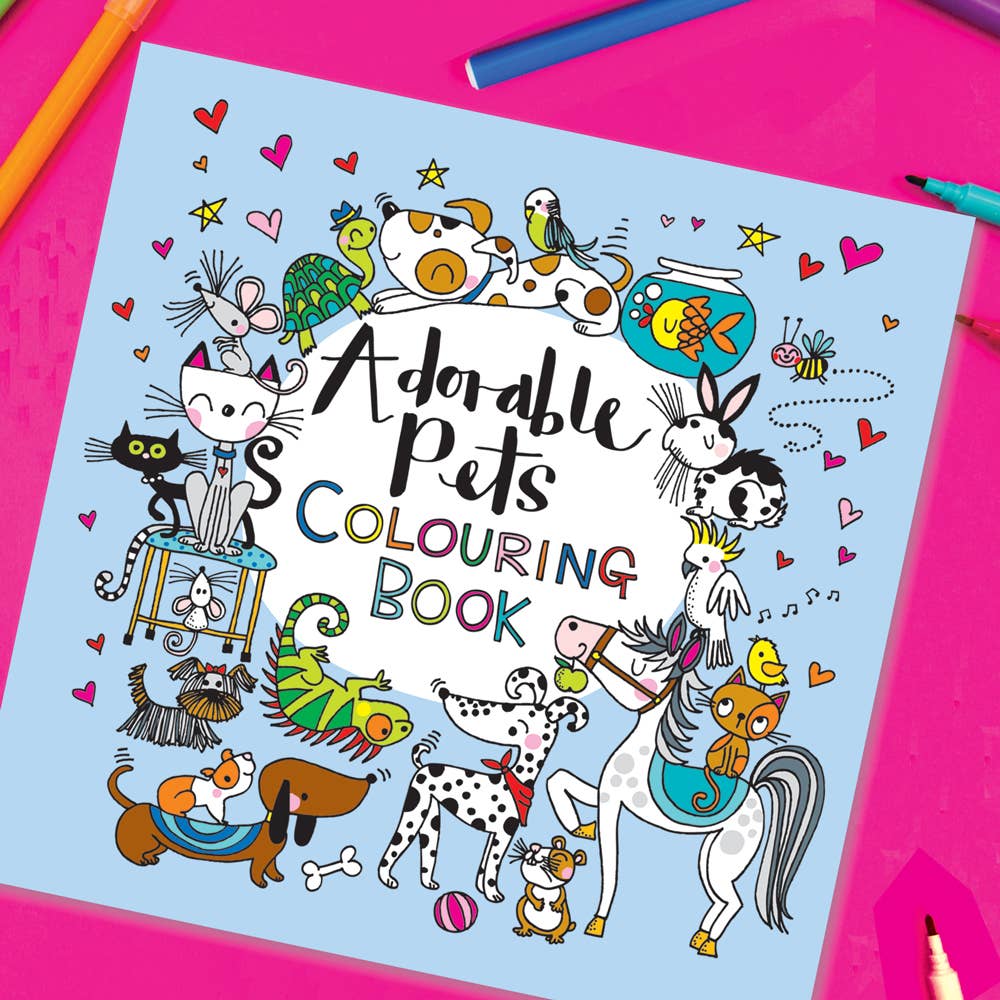 Children’s Adorable Pets Colouring Book for Animal Lovers - REGN