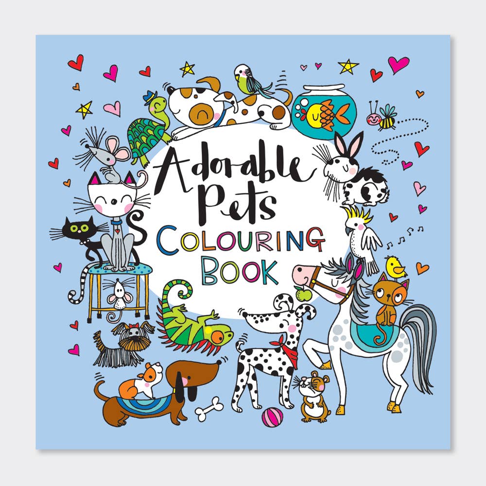 Children’s Adorable Pets Colouring Book for Animal Lovers - REGN