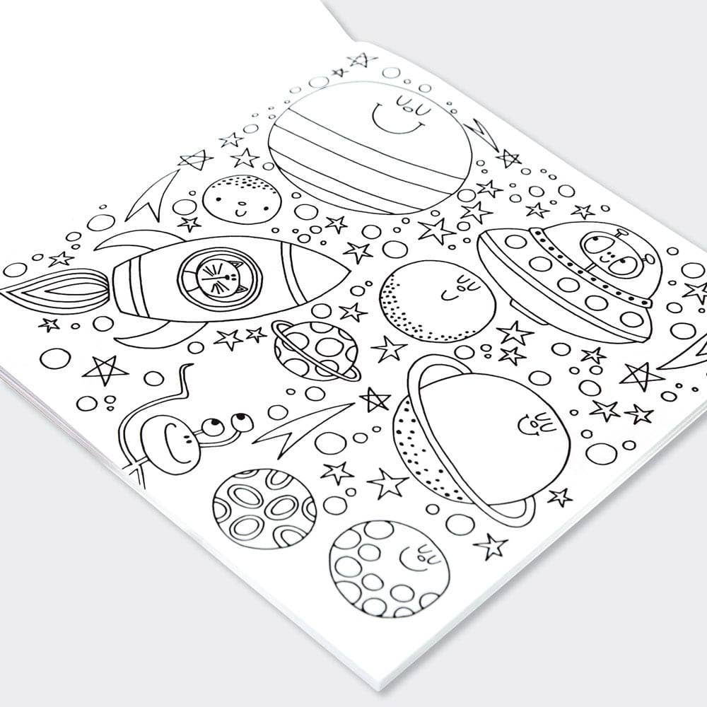 Children’s Adventures in Space Colouring Book for Creative Kids - REGN