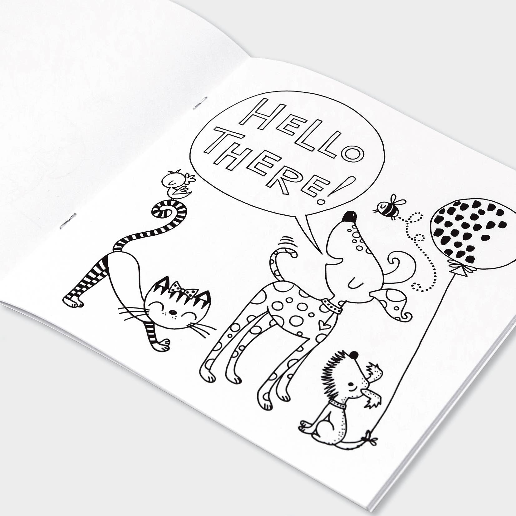Children’s Dogs & Cats Colouring Book for Animal Lovers - REGN
