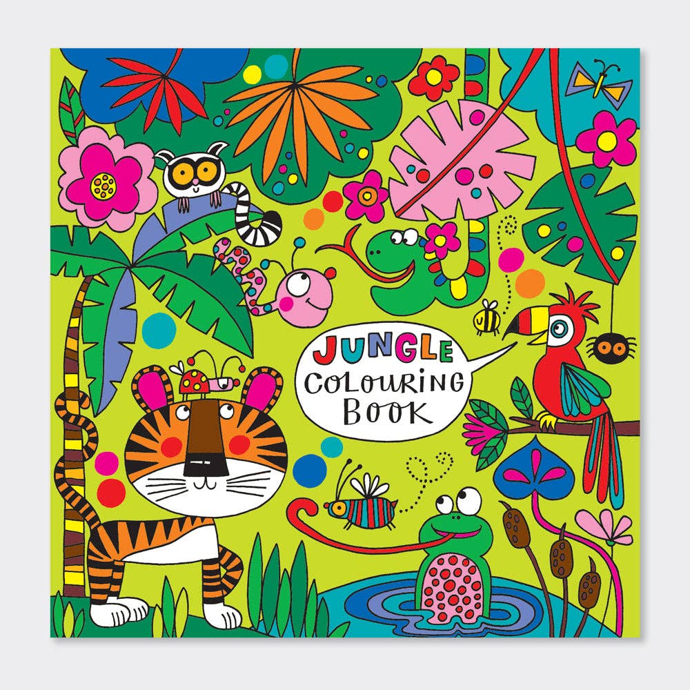Children’s Jungle Colouring Book for Creative Play - REGN