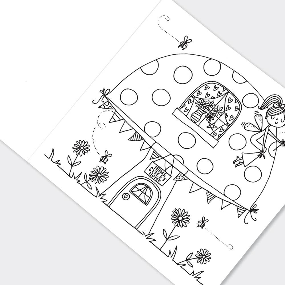 Children’s Magical Fairies Colouring Book for Creative Fun - REGN