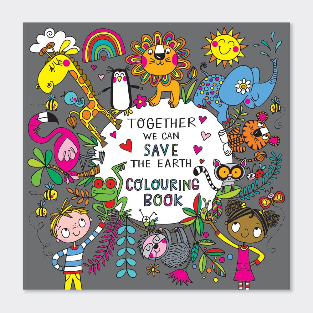 Children’s Save the Earth Colouring Book for Creative Learning - REGN