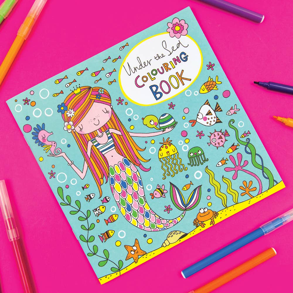 Children’s Under the Sea Mermaid Colouring Book - REGN