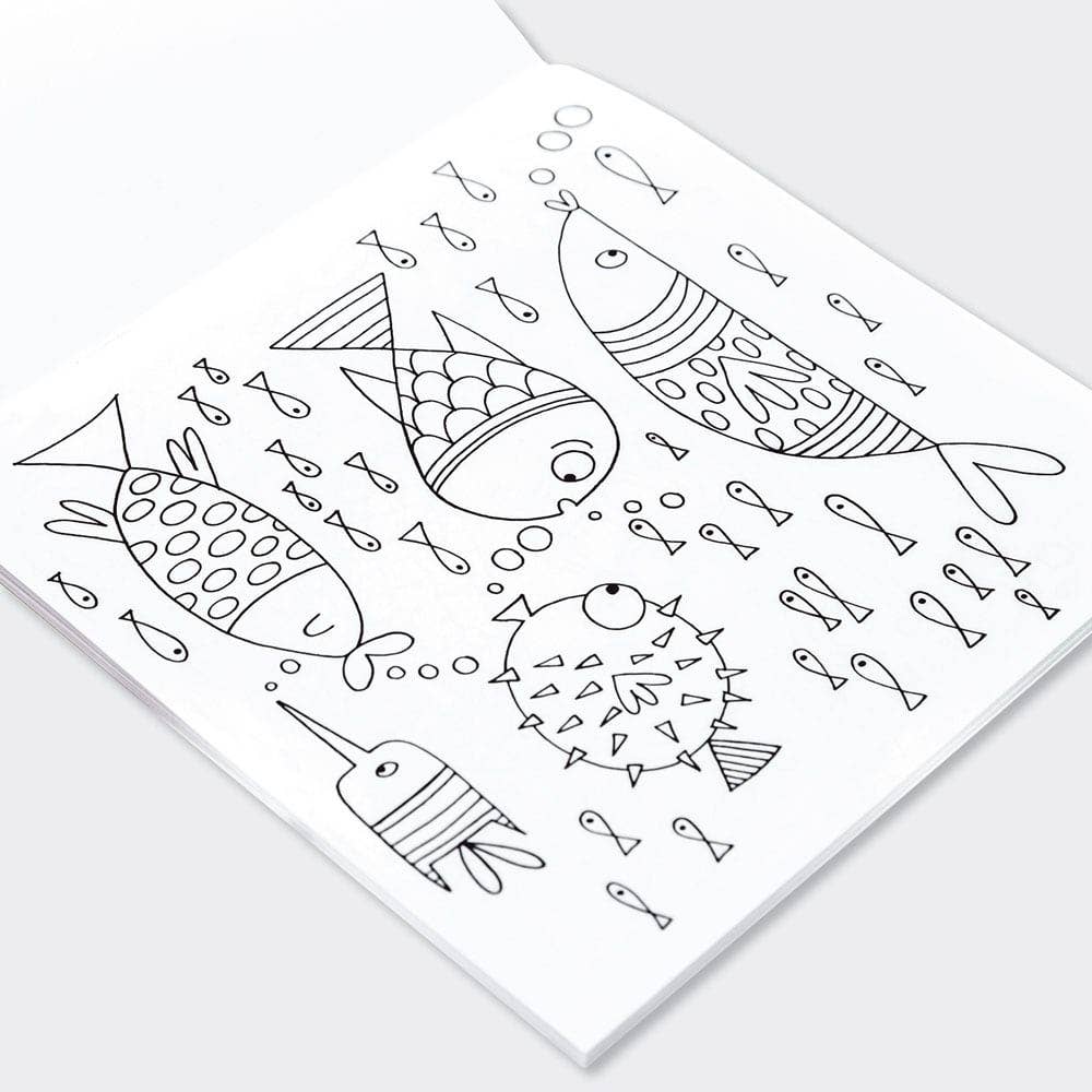 Children’s Under the Sea Mermaid Colouring Book - REGN