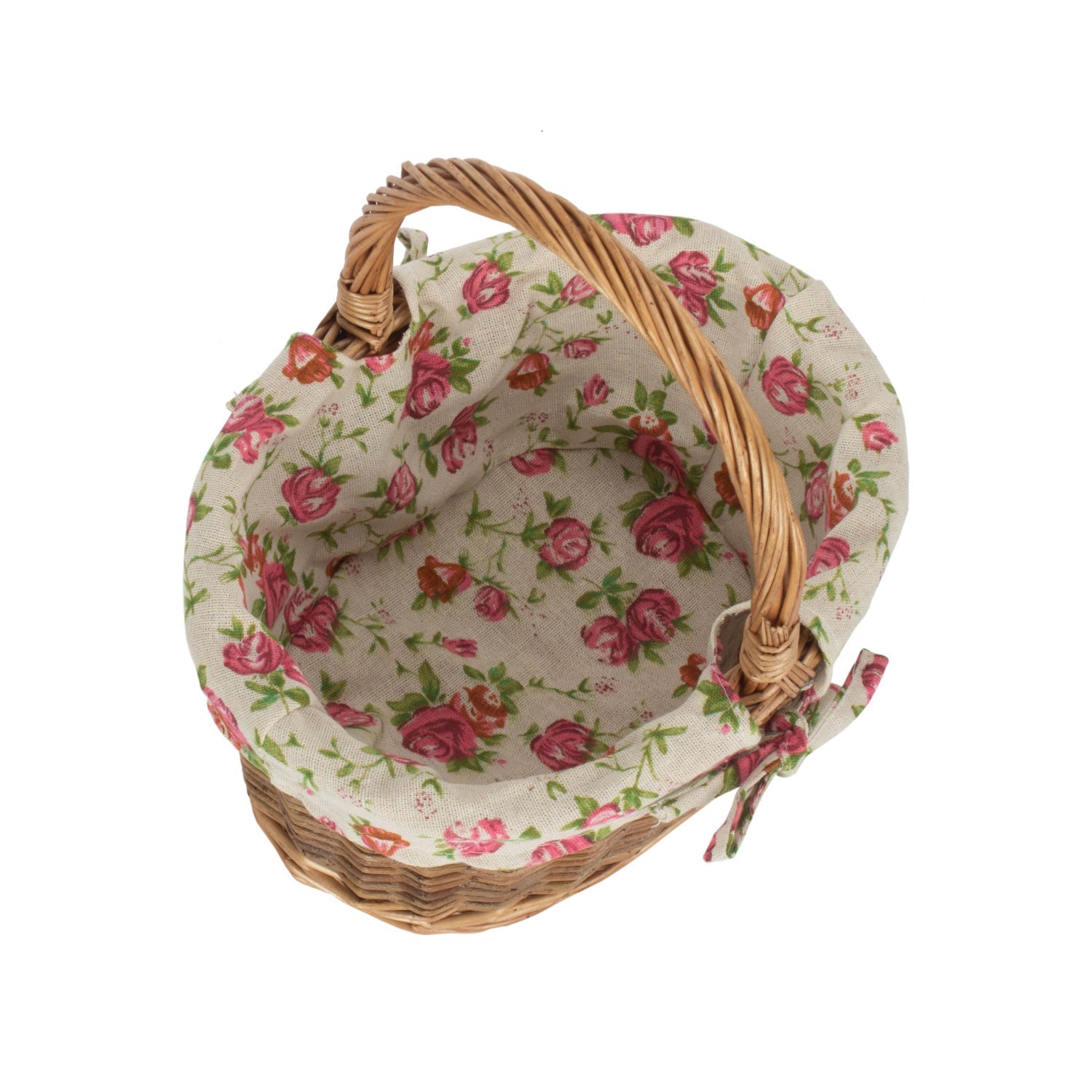 Child's Country Oval Shopper With Garden Rose Lining - REGN