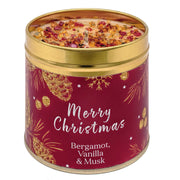 Christmas Elegance Candle – Merry Christmas with Bergamot, Vanilla & Musk - REGN