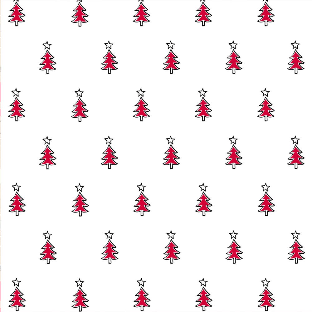 Christmas Ho Ho Wrapping Paper – Eco - Friendly FSC™ Recyclable Kraft - Single Sheet - REGN