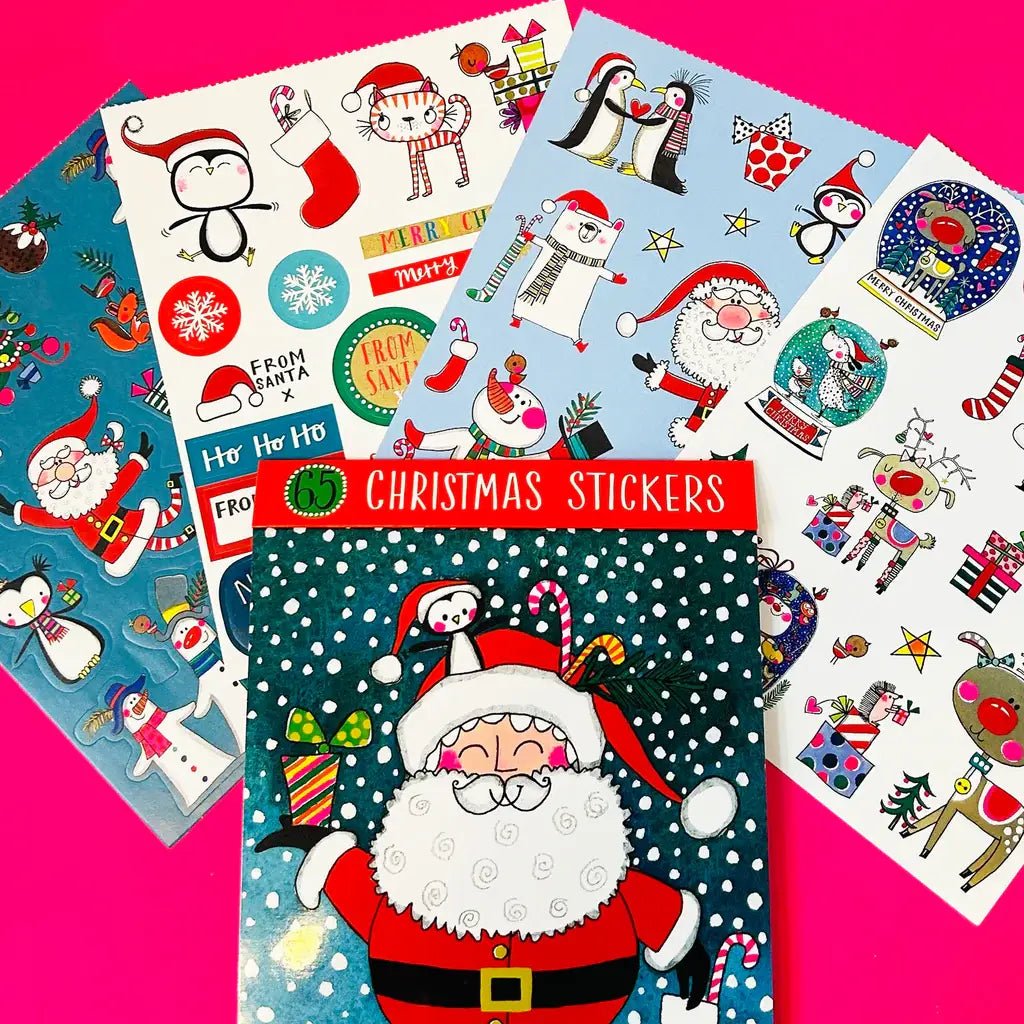 Christmas Sticker Book – 60 Festive Stickers - REGN