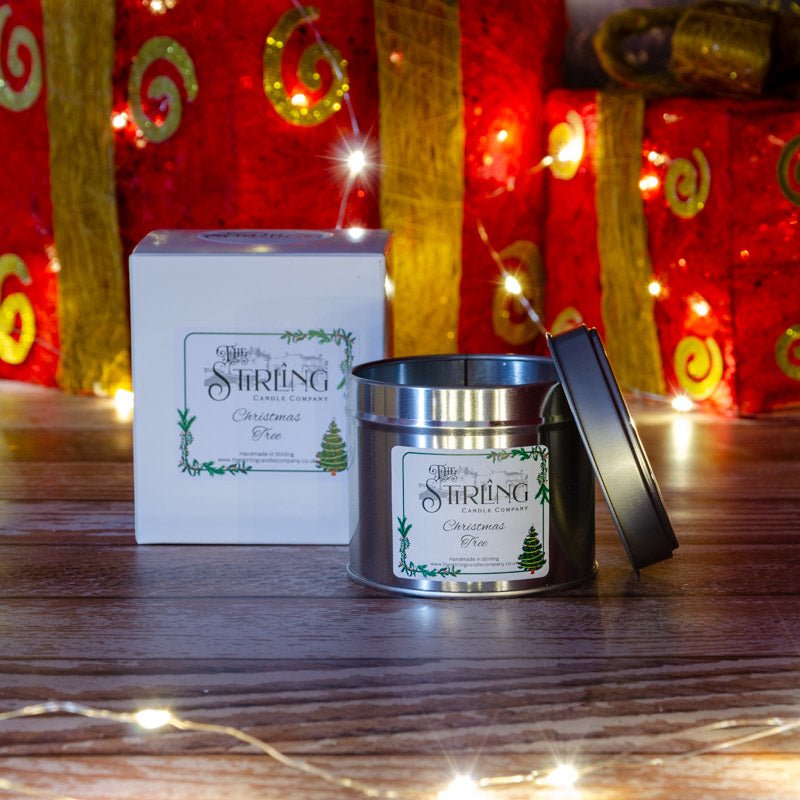 Christmas Tree - Travel Tin Candle - Cotton Wick - REGN