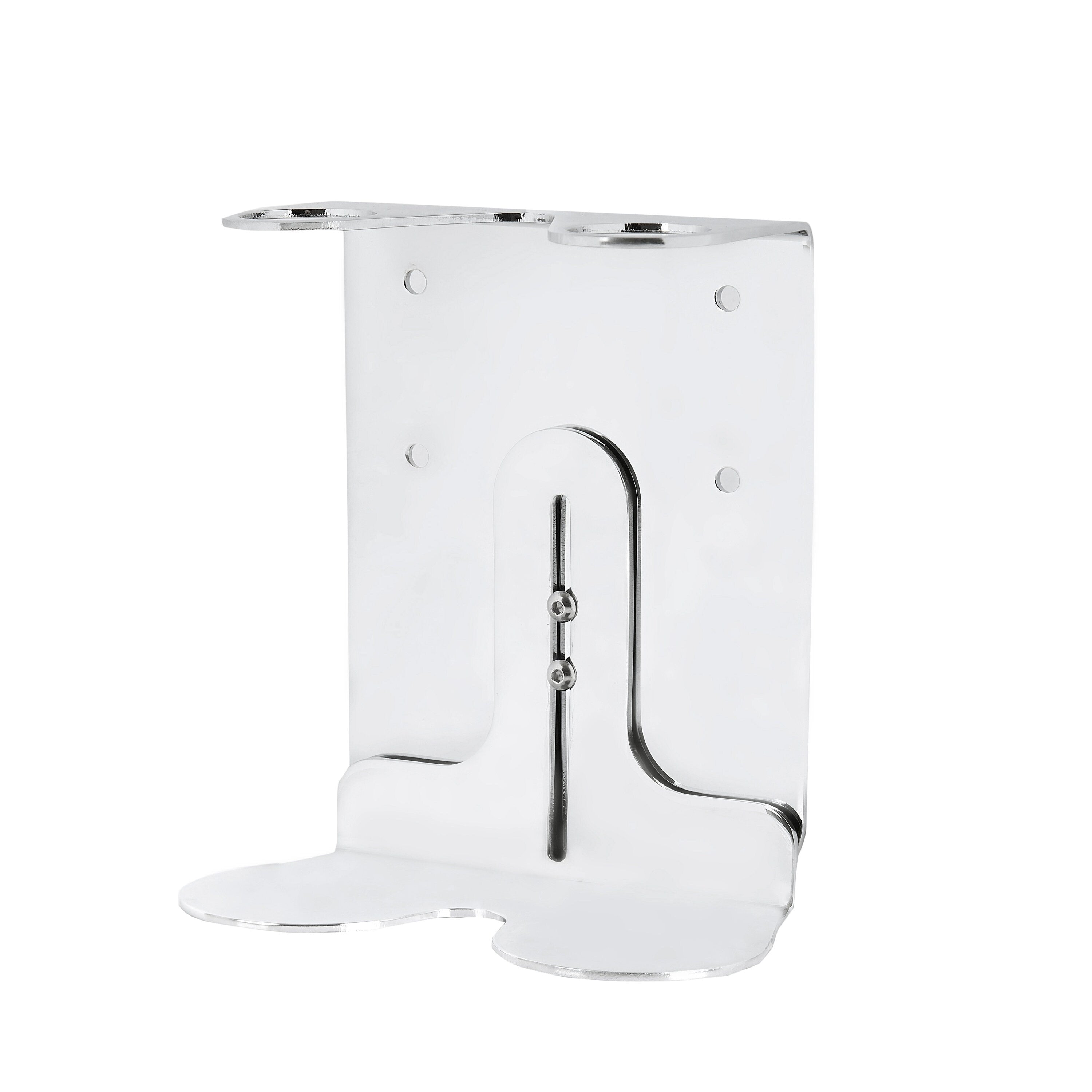 Chrome Double Wall Mounted Soap Dispenser - REGN
