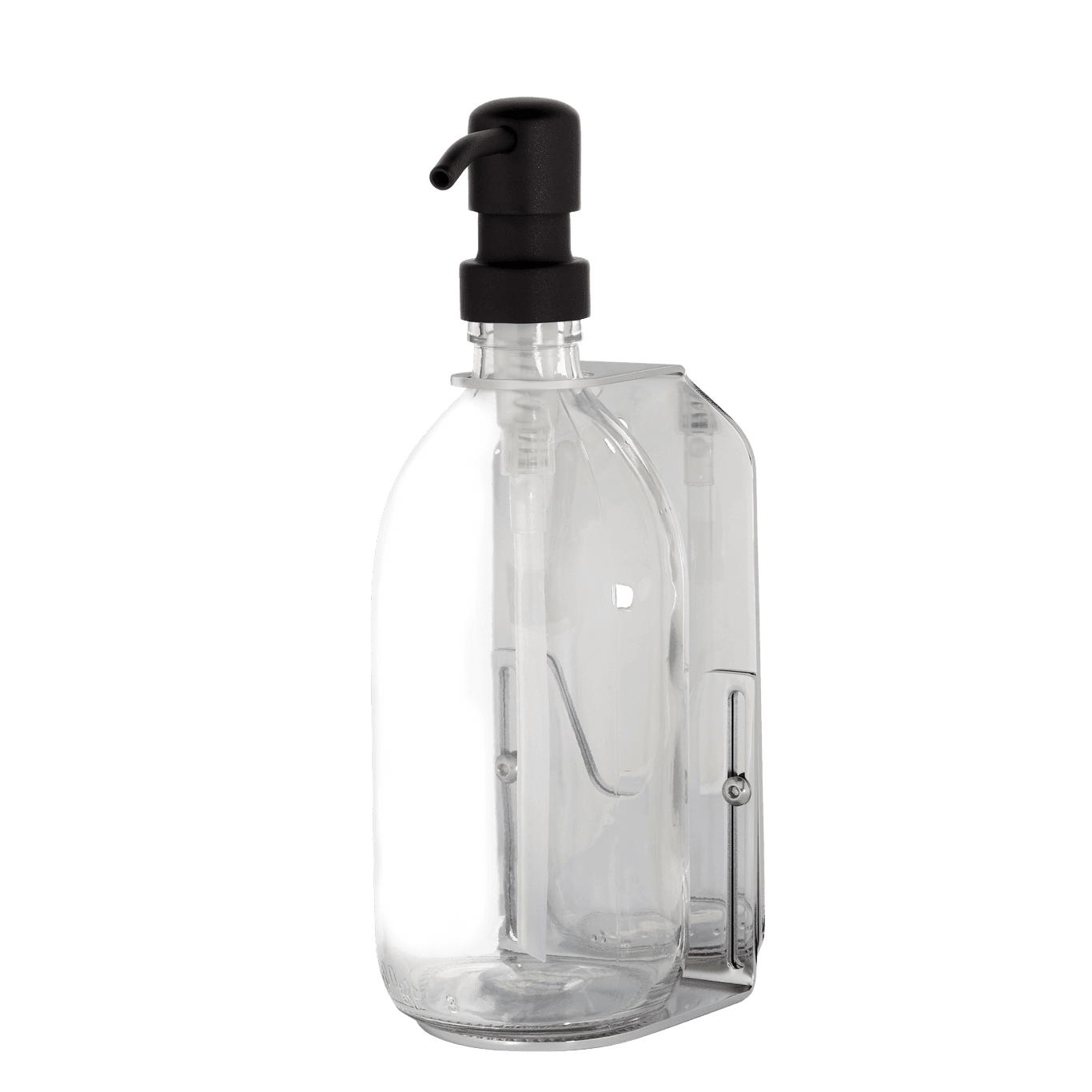 Chrome Single Wall Mounted Soap Dispenser - REGN